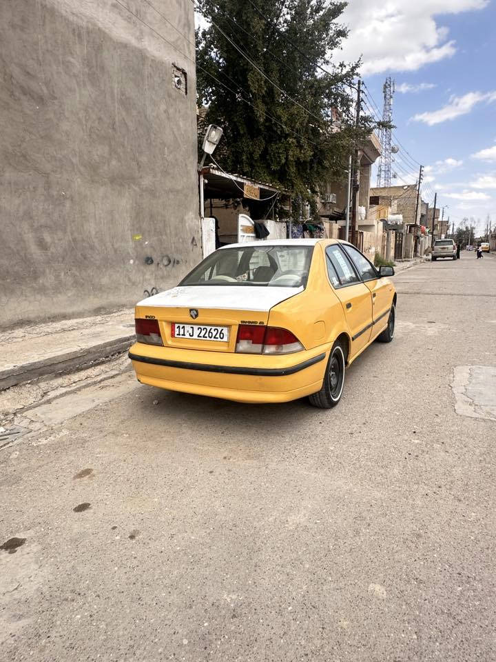 سلام عليكم سمند البيع مديل2010 مصفره هيئه وغرامات تحويل ثاني يوم بيه بس جاملغ خلفي مال صفحت سكن بي صبغ  سياره جهازه تخم تاير خط ابيض كهربائيات كله شغاله لا بيه خياس ولا اي شي  دوشمه جديده سنويه28 المكان بغداد فلكت حي نصر السعر ب30 وبيه مجال حك جيه رقم***********
