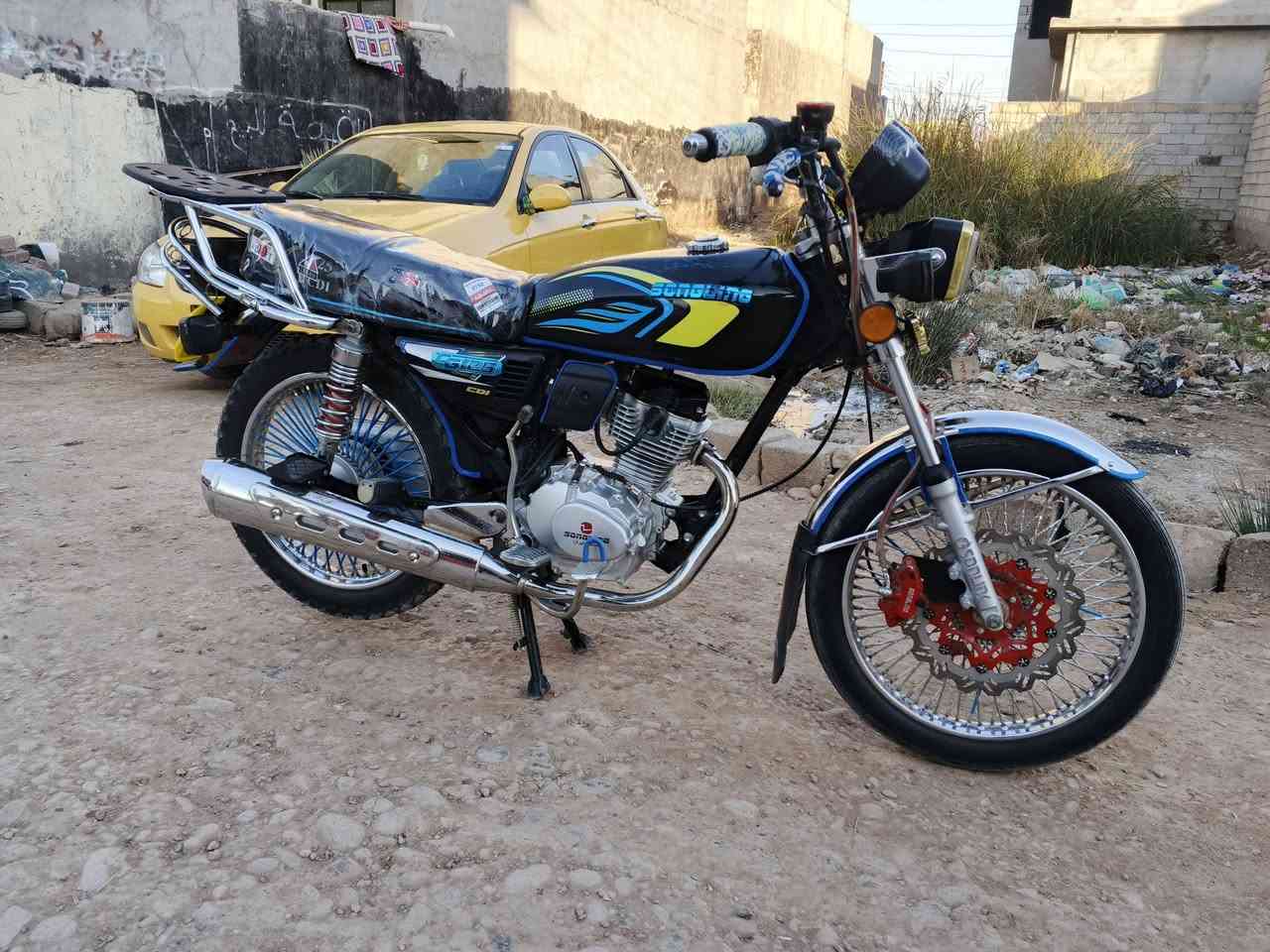 السلام عليكم دراجه تايكر موديل 25 طالعه بشهر العاشر دراجه جديده حلوه وخير من الله مكان ديالى بعقوبه***********
