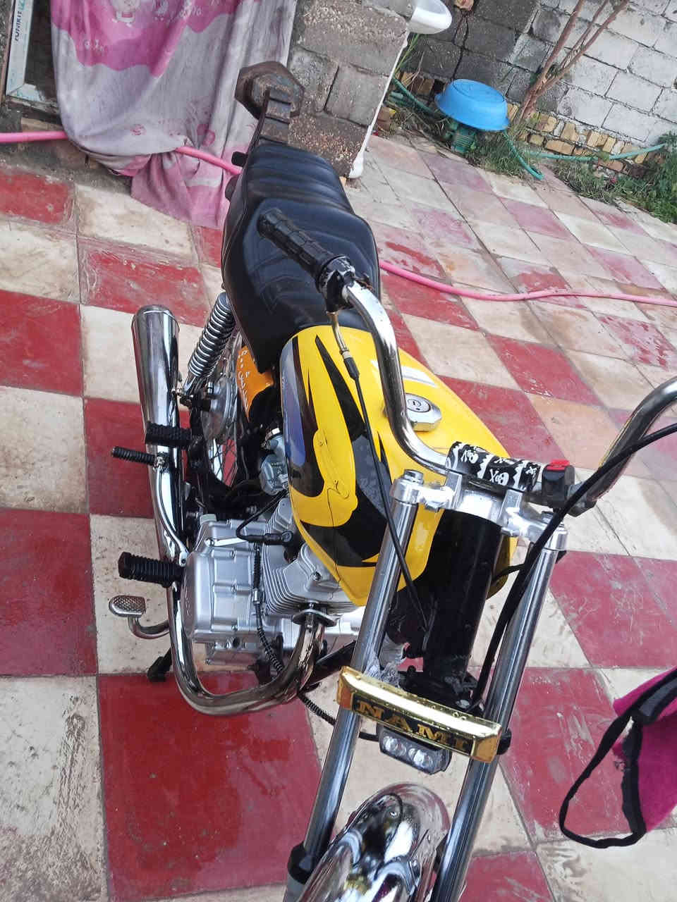 سلام عليكم دراجه تعمير 25 مكينه شرط صبانه ما ماشيه عليه شاصي نامه مكان رميثه كلك كلك كلك ***********
