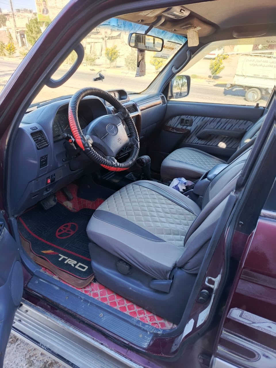 السلام عليكم برادو 1997 كفاله عامه كير ومكينه بلادي 6 سلندر  حداديه جديده ادامه كامله دبل تانكي تخم تاير سياره حلوه وشوف العين السعر 85 المكان نجف الأشرف 
للاستفسار***********
