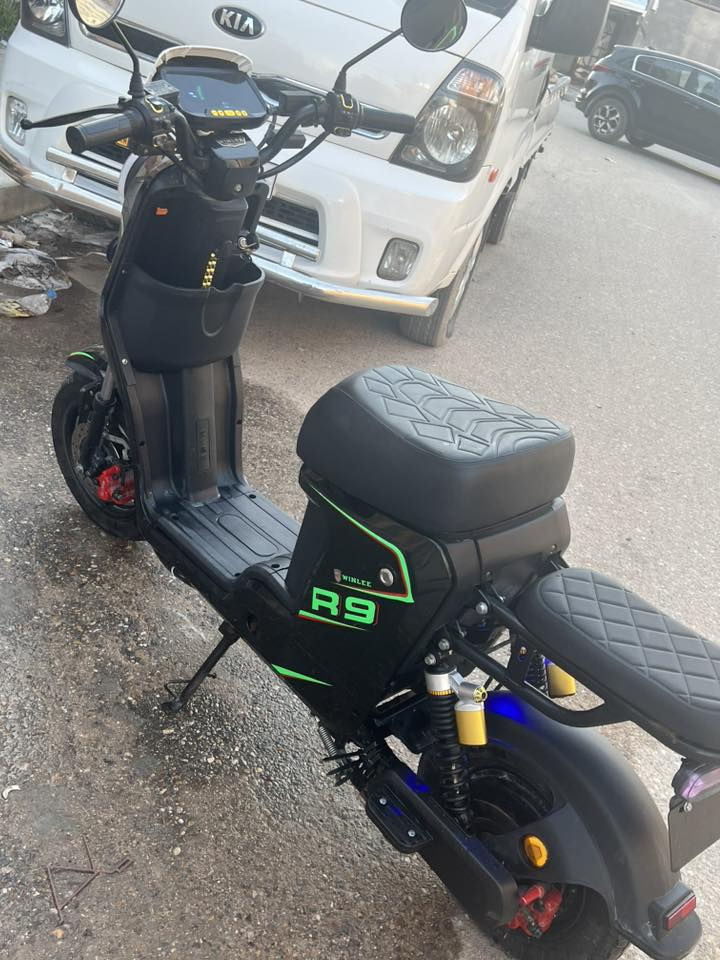 ***********
دراجه شحن R9موديل 2026 بطاريات 32   
السعر  400 قراضه كامله🖤 البصرة مشراك القديم 🖤
