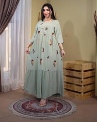 دشداشة مطرزة • كشمير درجة أولى • 2XL-5XL