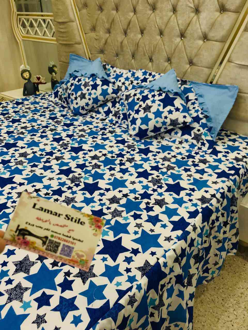 أوردر زبونه  الف عافيه حبيبتي 
فرشات نفرين الألوان حسب الطلب


**إذا كنت صاحب هذا الإعلان وتريد حذفه لأي سبب، رجاءا أرسل رسالة إلى الدعم الفني**