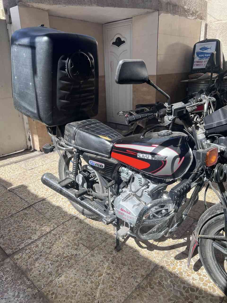 دراجه ايراني سيفان موديل 2020 اواق اصوليه السعر 600 وبيه مجال مكاني بغداد الشعب رقم الهاتف ***********
