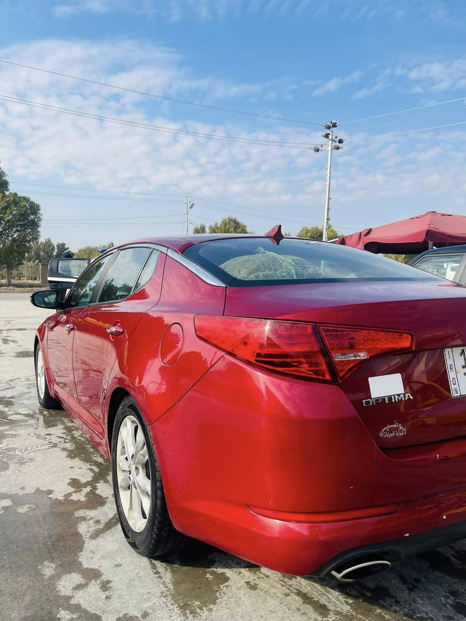 كيا أوبتما EX 2013فول مواصفات عدا البانوراما رقم بغداد  بأسمي حادث السياره خمس قطعه … صدر تخم تاير جديد السيارة نظيفة جداً 
السعر 110
للاستفسار ***********
