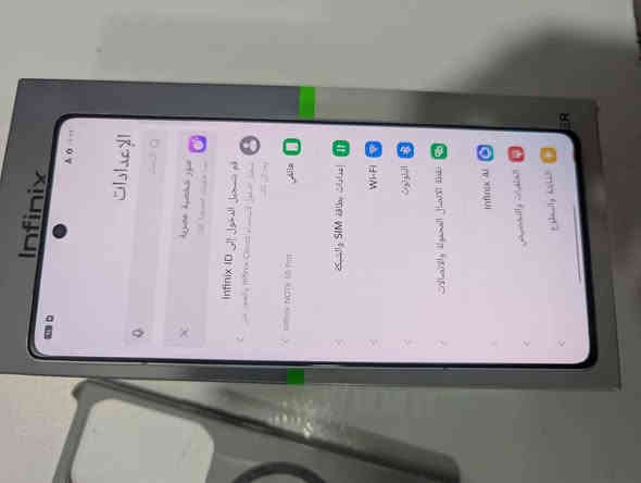 انفنكس نوت50برو مكفول ونضيف وتر بروف كامل غراض

 الذاكرة 256 رام12 

الشاشة اموليد144hz

البطارية 5200 الشحن 90w لاسلكي30w

جهاز نضيف مكفول مع باكيتة وشاحنتة الاصليات وكفرين للبيع فقط السعر245 الف مكاني بغداد العامرية للاتصال*********** بغداد
