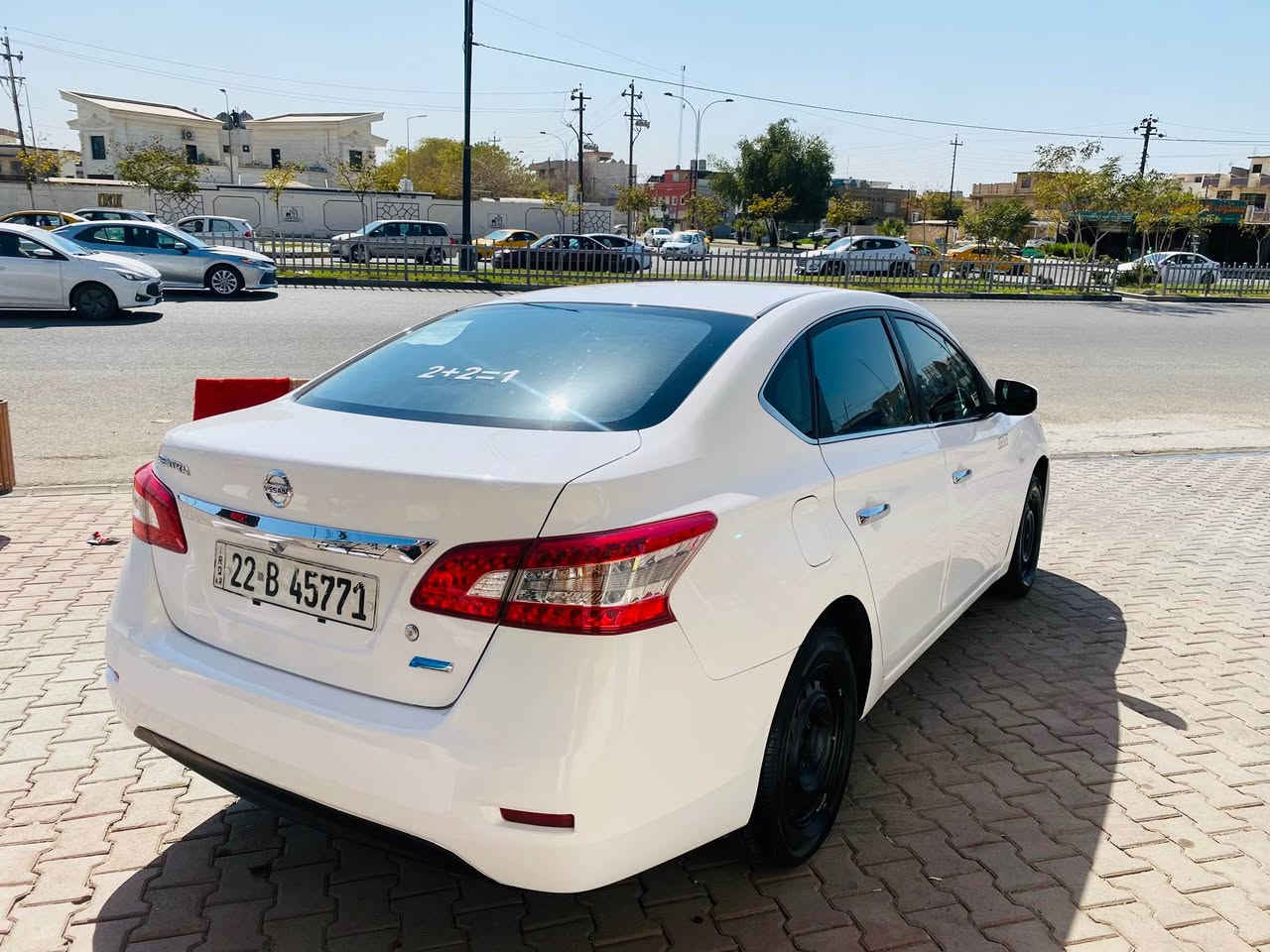 سلام عليكم 
نيسان سنترا 2016 خليجي 
ماشي 151 الف 
موصفات تبريد خلفي يدات نيكل شاشة كامرة حدادية جديد محرك كير شرط مامفتوح سيارة بدون اي نقص سنوية ورقم جديد لحد 2027 باسمي بيها بطاقة بانزين 
سيارة بيها بونيد وشبر بل جاملغ امامي صبغ فقط السعر 115 بيها مجال شراي اتصل *********** 📞 كركوك, العراق
