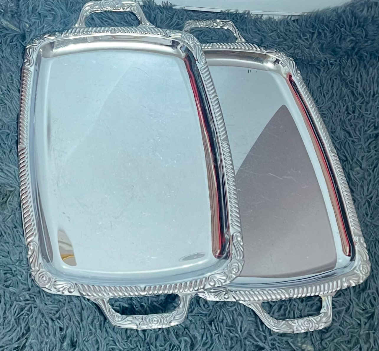 (تبقى الوعود مجرد كلام حتى تثبتها المواقف )
مساء الخير والسعاده عليكم جميعاً
صواني عدد (٢) ستانلس ستيل ثقيل جداً غير مستخدم معروض فقط استيراد الاسواق المركزيه ام اليدات حجم كبير قياس الطول ٥٥ سم والعرض ٣٣ سم السعر خاص لطفاً يوجد توصيل لكل محافظاتنا الحبيبه


**إذا كنت صاحب هذا الإعلان وتريد حذفه لأي سبب، رجاءا أرسل رسالة إلى الدعم الفني**