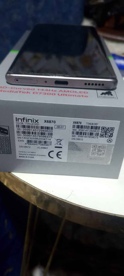 موبايل  Infinix NOTE 50S Pro 5G جهاز جديد لا مبدل بي شي ولا مفتوح ملحقاته كامله هاذ رقمي *********** البصرة, العراق
