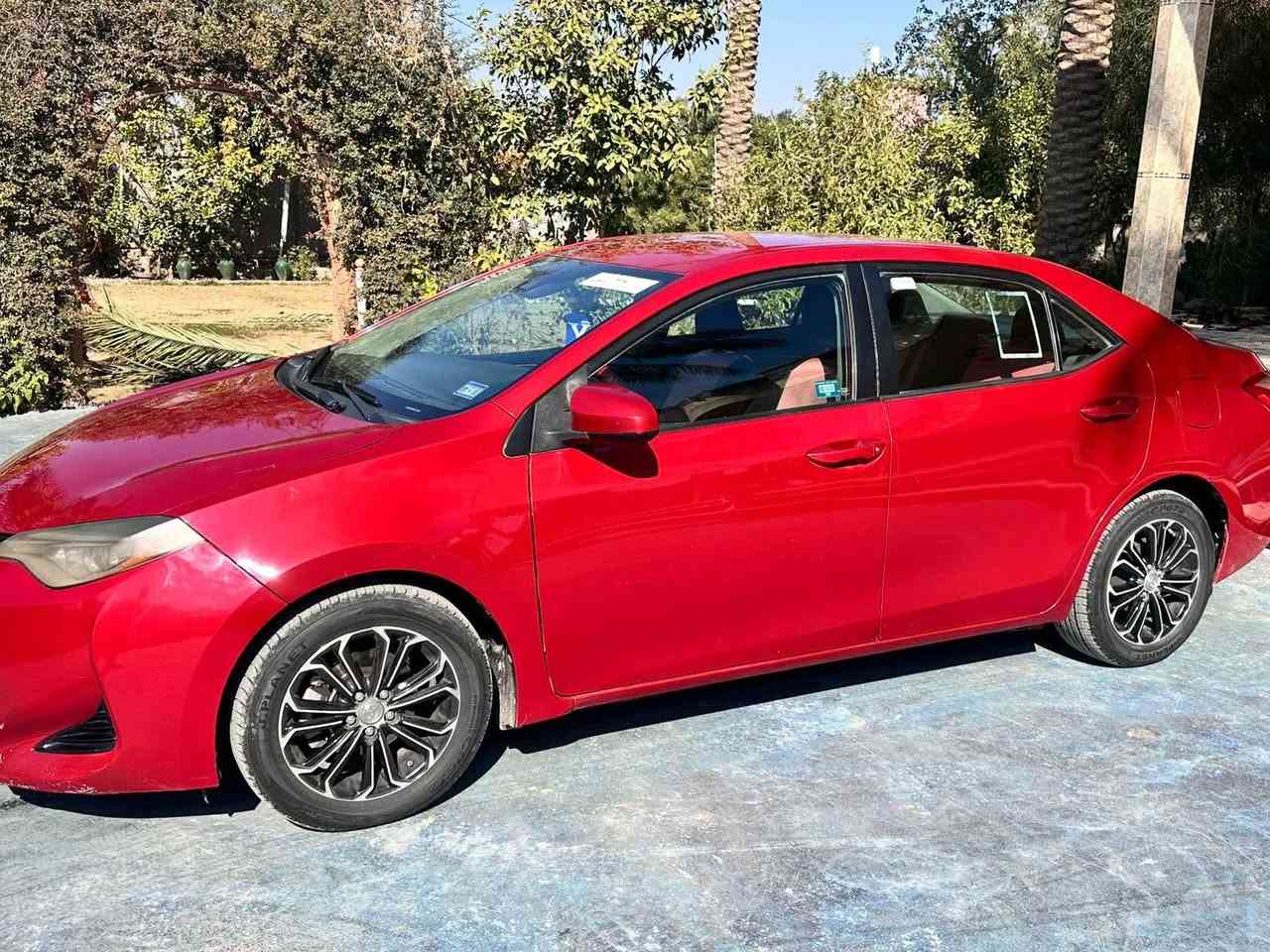 كورلا 2017 le
ماشية 105
حادثهة فقط دعامية امامية 
نطخت عندي بالباب الخلف السايق  صار بيهة صبغ بالباب وشوية بالداير مال الجاملغ الخلفي
الباقي مكفول 
كير مكينة صدر مكفولات
مكان السيارة بغداد
السعر 135 
ما متواجد ع الفيس 
*********** بغداد, العراق
