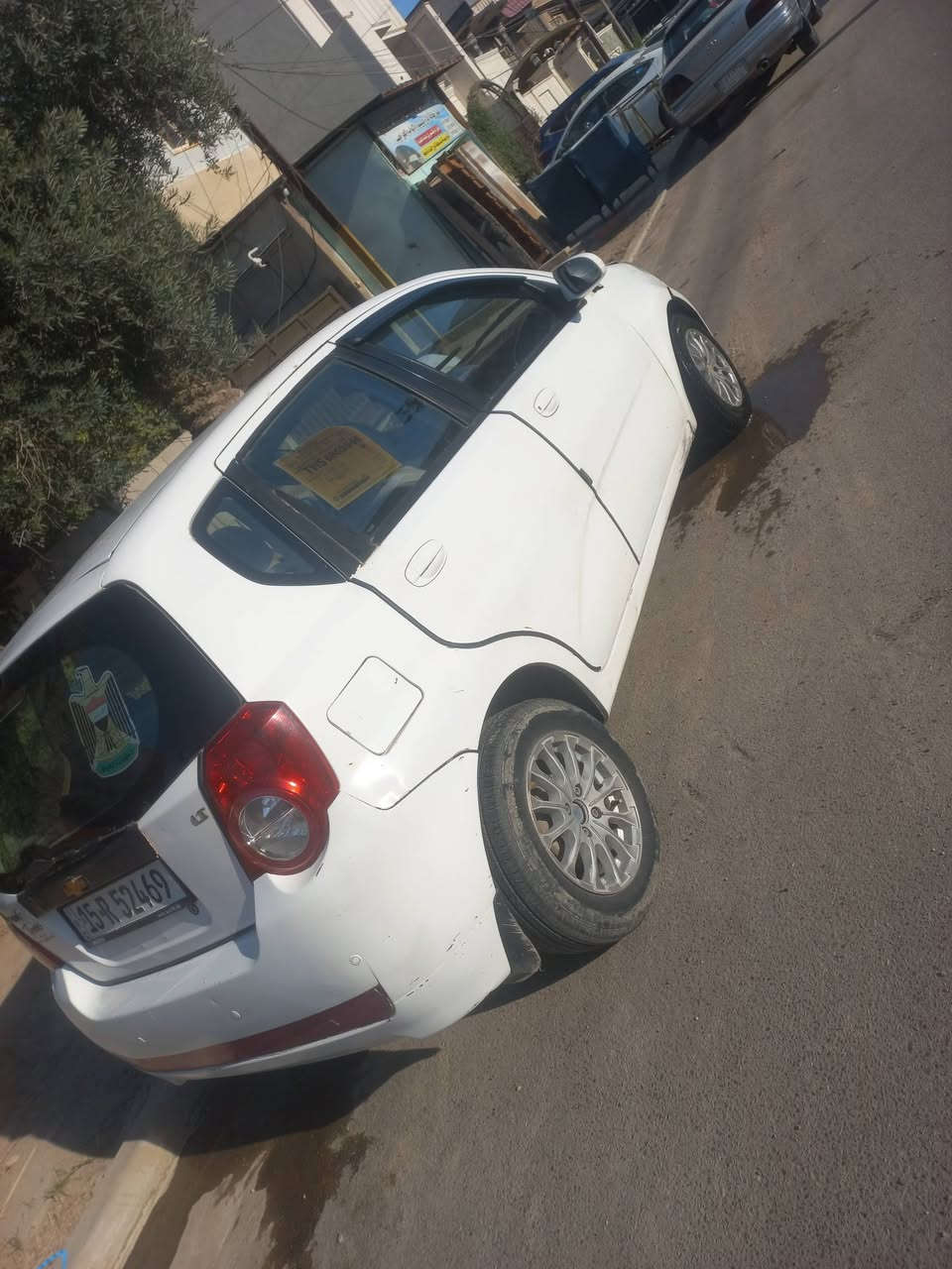 السلام عليكم
افيو ٢٠٠٩ بااسمي مشروع وطني المحرك والكير كفاله كشرها مبين بالصور ينرادله ترتيب ماشي ٩٥ الف حقيقي التبريد كمبريسر شغال طكت راديتر مالتها اي استفسار 
***********
***********
عنواني بغداد الكرخ حي الخضراء
