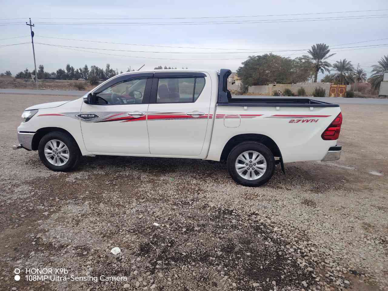 السلام عليكم
للبيع هايلوكس   2024  ساز رقم بغداد جديد 
ماشيه 84 الف
سنويه وهزه جديده 
السياره فول مواصفات 
السياره مكفول كفاله عامه 
مكاني ديالى المقداديه 
رقم ***********
