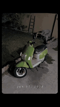 السلام عليكم دراجه بوليس للبيع بعدها جديده تفاحي دواخل كريمي دراجه نضيفه كلشي شغال كهربائيات مابيها اي نقوصات العنوان الامين الثانيه السعر 850 رقم ***********
