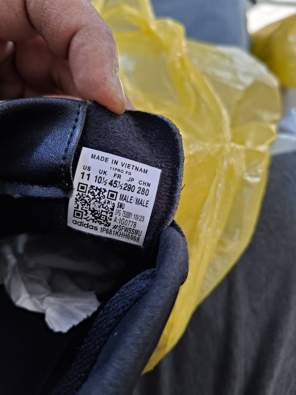 اديداس فيتنامي باركود قياس 45 مع حقيبته وجوراب ب30


**إذا كنت صاحب هذا الإعلان وتريد حذفه لأي سبب، رجاءا أرسل رسالة إلى الدعم الفني**