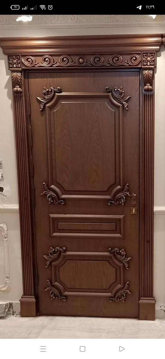 صور ابواب منقوله من كتلوك خاص بعملنه تنفذه حسب طلب ورغبت الزبون من معمل نجارة الحسنين العنوان ميسان الجديده شارع سوق الذهب قرب الحدادين هاتف ***********/*********** إشارة الأصدقاء @إشارة
