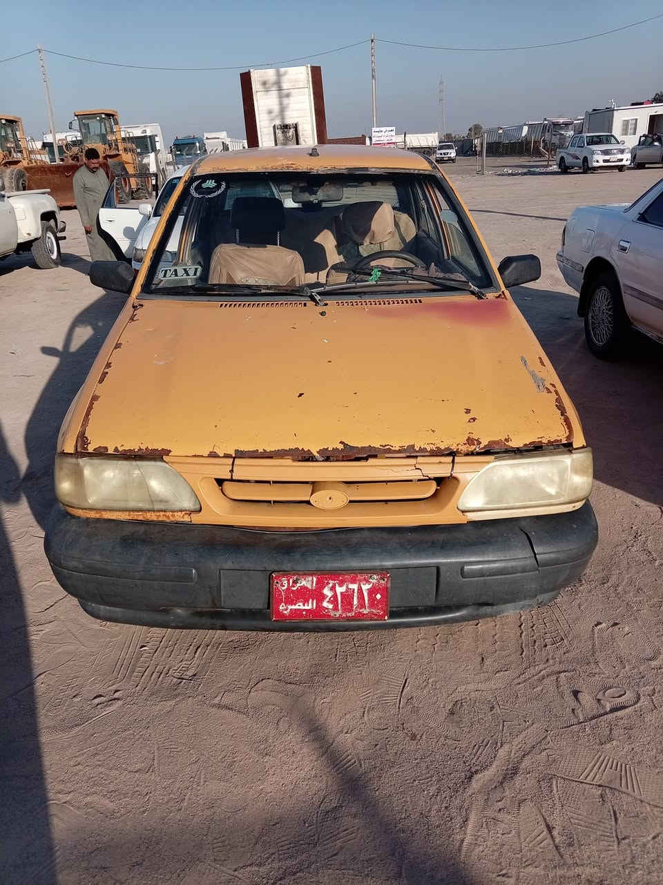 سلام عليكم سايبه البيع رقم صدامي مكينه جديده بدون راعي سعر 8 وبيه مجال مكاني بصره زبير ***********
