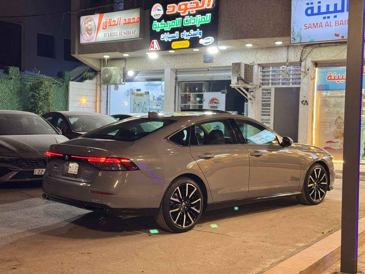 هوندا اكورد 2025 لمتدا فول تورنك السيارة جديدة  كلش  لوك ماشية 3000 زيرو رقم بغداد  بسمي حرة مكان سيارة بغداد  حي  القاهرة  ***********
