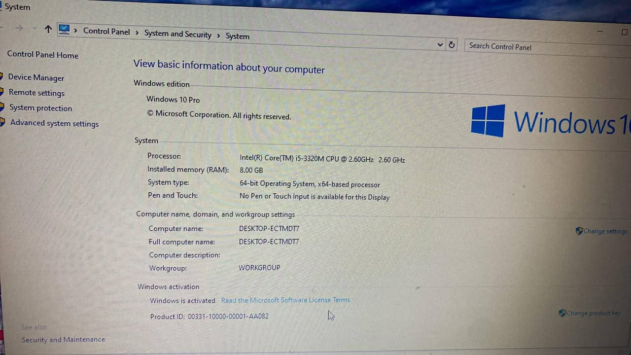لاب توب غنية عن تعريف نوعيه ديلل رام 8 هارد اس اس دي 256 معالج كوراي فايف جيل ثالث تحتوي على كرت شاشه وتشغل العاب متوسطه فق تحتاج بطاريه وشرط الفحص وضمان تاخذه من البيت سعره 150الف مكاني بغداد حسينيه الراشديه


**إذا كنت صاحب هذا الإعلان وتريد حذفه لأي سبب، رجاءا أرسل رسالة إلى الدعم الفني**
