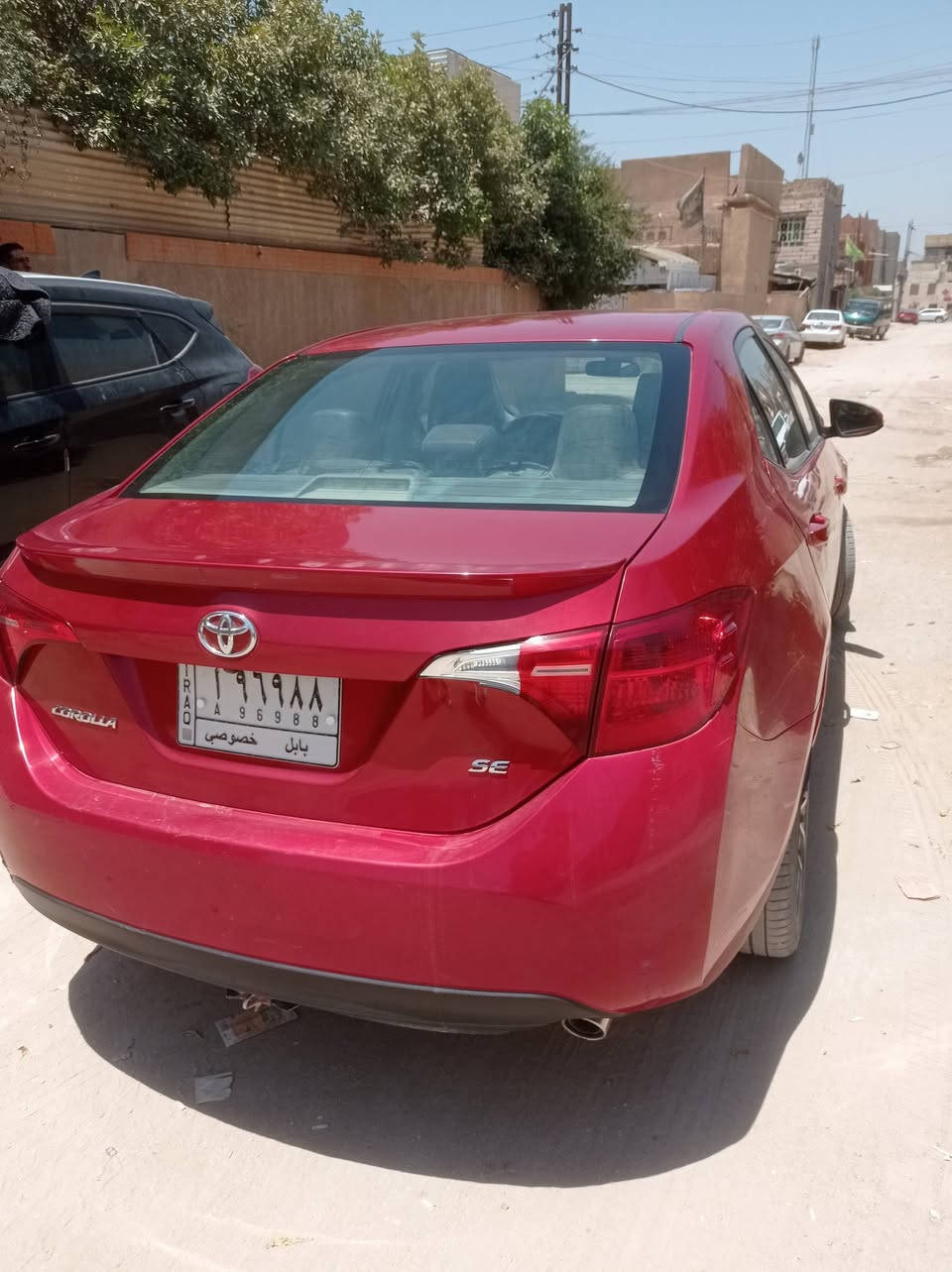 السلام عليكم 
تويوتا كورلا 2019
لون احمر 🍅 
تدفأه + تبريد 
حداديه جديده خير من الله 
محرك 1800  
كير ومحرك كفاله 
الضرر مثل ما موضح بلسونار 
السعر 116 وبيه مجال 
للاستفسار مكاني بابل حله شارع 60 قرب المستشفى التركي 
تواصل ***********
