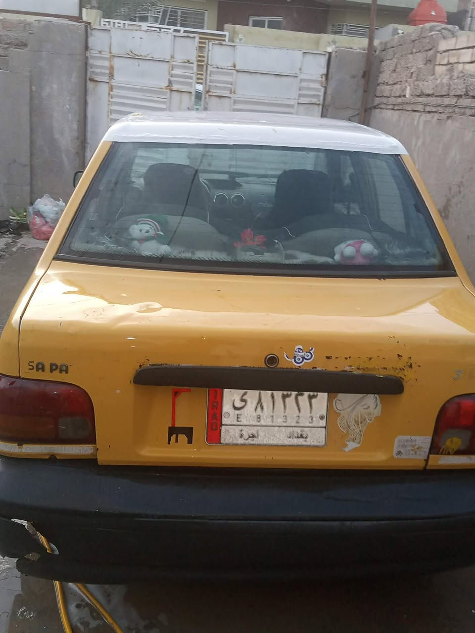 سلام عليكم 
سايبه للبيع موديل 13
مكينه جديده. حداديه نص عمر 
كهربائية كله شغاله 
سياره بسمي السعر 15 وبيه مجال 
مكاني. حله الهندسين 
رقم ***********
مامتواجد ع الفيس
