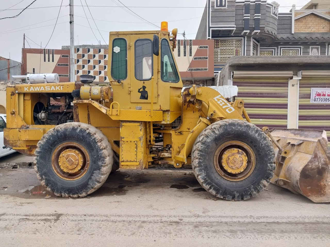 شفل اللبيع كاوسكي موديل ٨١ رقم بغداد اصفر *********** ***********
