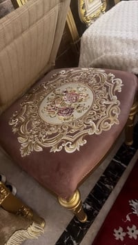 ميز طعام • ٦ كراسي • زان مصري