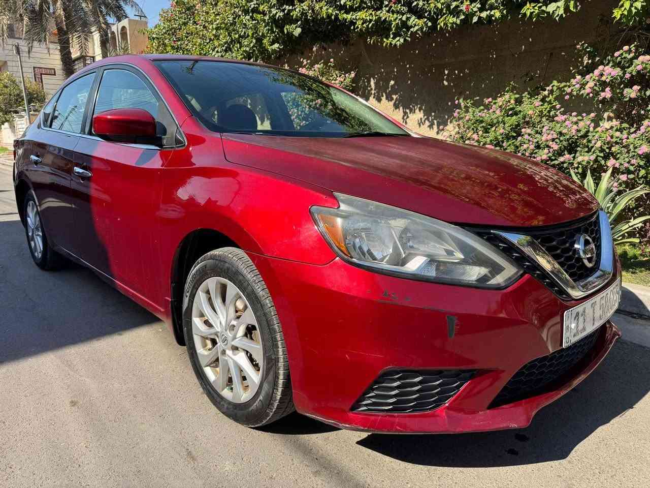 نيسان سنترا فئة SV وارد امريكي
موديل ٢٠١٨ رقم بغداد 
سنوية جديد 
السياره ثلاث انظمة قياده
بلوتوث 
تحكمات جهتين 
مثبت سرعة 
لايتات زينون 
بصمة 
صدر جديد 
تخم تايرات
ضربتهة موضحه بالصور فقط الصندوق
بدون إيرباك
السيارة ماشيه ١٤٦٠٠٠ كم
وبيهة سونار السياره 
السعر ١١٠ $ وبيهة مجال ان شاء الله
مكان بغداد الغزالية
رقم الهاتف ***********
