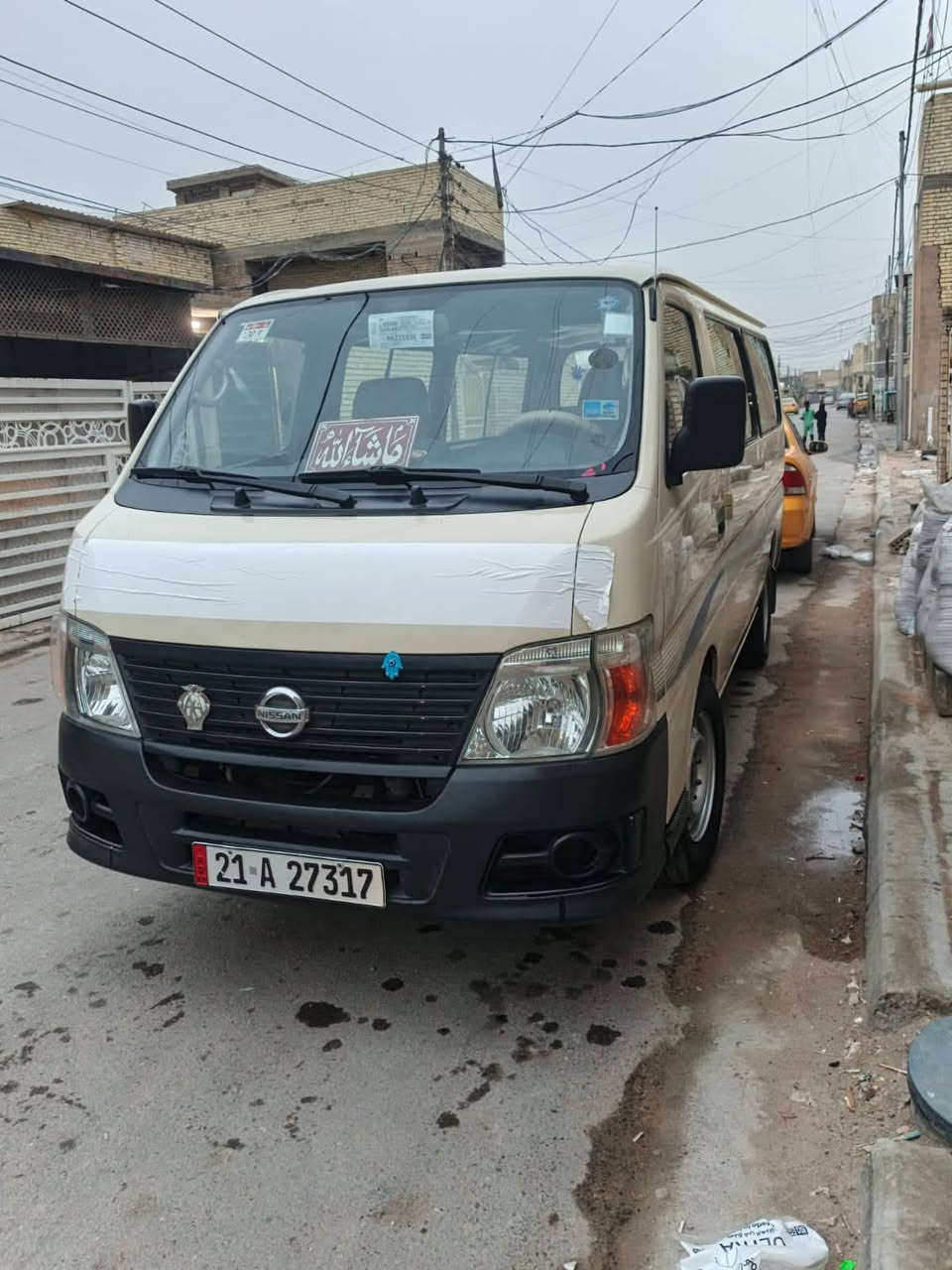 سلام عليكم مكلف بالنشر 
نيسان اورڤان موديل 2011

***********

السعر   175

المكان بغداد العبيدي
