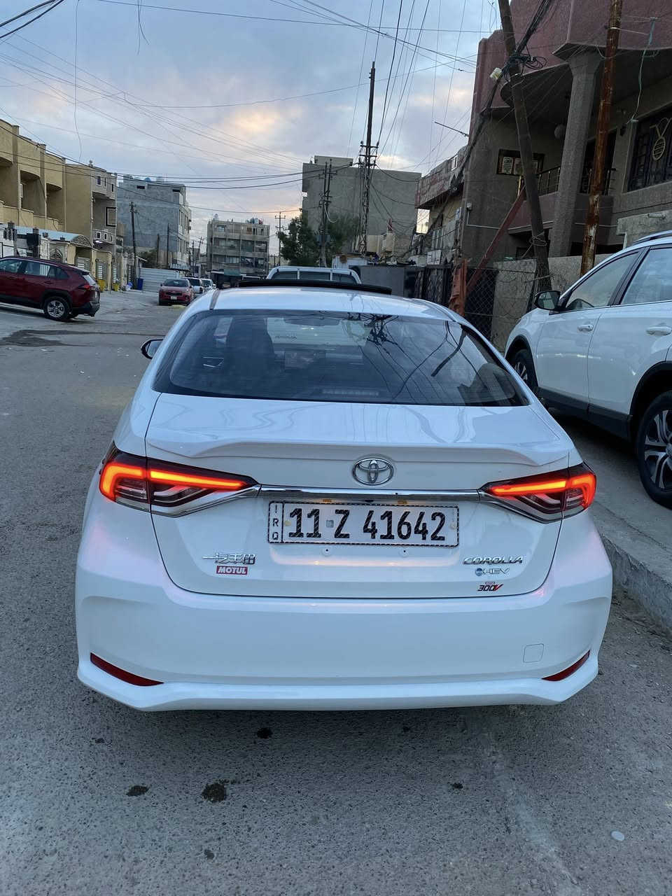 كورلا هايبرد 2024 
شكل خليجي
ماشيه 14 الف
مكفوله من ضربه وصبغ 
فول مواصفات ماعده كشن مو كهرباء ارضياته بعده جديده بالجيس مفاتحهن وارضيه مغلف جلد وشادله داش كام بلاديه مالته وسبايدر
سعره 152 وبيه مجال 
مكان بغداد الجديدة
***********
