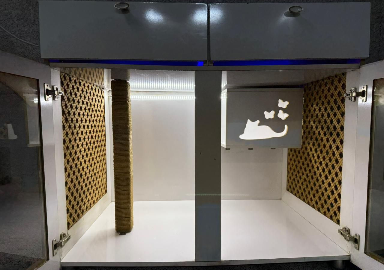 السلام عليكم
قفص ديكور وجميل جداً للقطط او الكلاب 🐈🐕‍🦺

نوع الخشب بلوك ايطالي ➕الجوانب نقش مشبك مغربي

القياسات

الطول  متر 

العرض متر وربع 

النزال  متر 

بغداد 📍

للستفسار اكثر خاص


**إذا كنت صاحب هذا الإعلان وتريد حذفه لأي سبب، رجاءا أرسل رسالة إلى الدعم الفني**