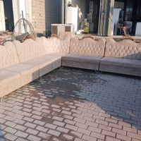 لبيع ديوان تركي حديث نضيف كلش خمس قطع 07712113211