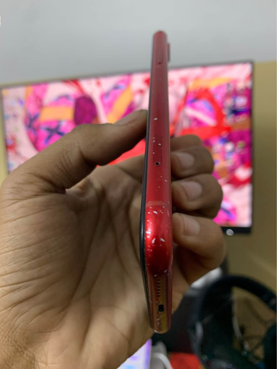 ايفون اكس ار 
ذاكره 128 
بطارية 100 مبدلة و مشحونه 42 مره
وظهر مبدل ليزر و فيس ايدي واكف
شاشه بيها فطر بالكلاس الخارجي مماثر لا ع الشاشة ولا ع اللمس
مكاني بغداد الدورة
سعر 110 و بي مجال بسيط
توصيل موجود بغداد, العراق


**إذا كنت صاحب هذا الإعلان وتريد حذفه لأي سبب، رجاءا أرسل رسالة إلى الدعم الفني**