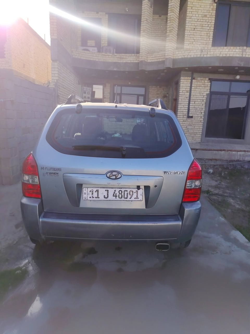 للبيع توسان موديل 2007 رقم بغداد انكليزي بأسمي هزة جديدة مكينة 2000 دوش كير ومكينه خير من الله تبريد ثلج تخم تاير جديد صدر امامي خلفي جديد بيها فقط جاملغ صفحه الصدر معمر نفسه السياره كلش حلوة وترايها وين ما يعجبك
السعر 97 وبيها مجال 
***********
***********
