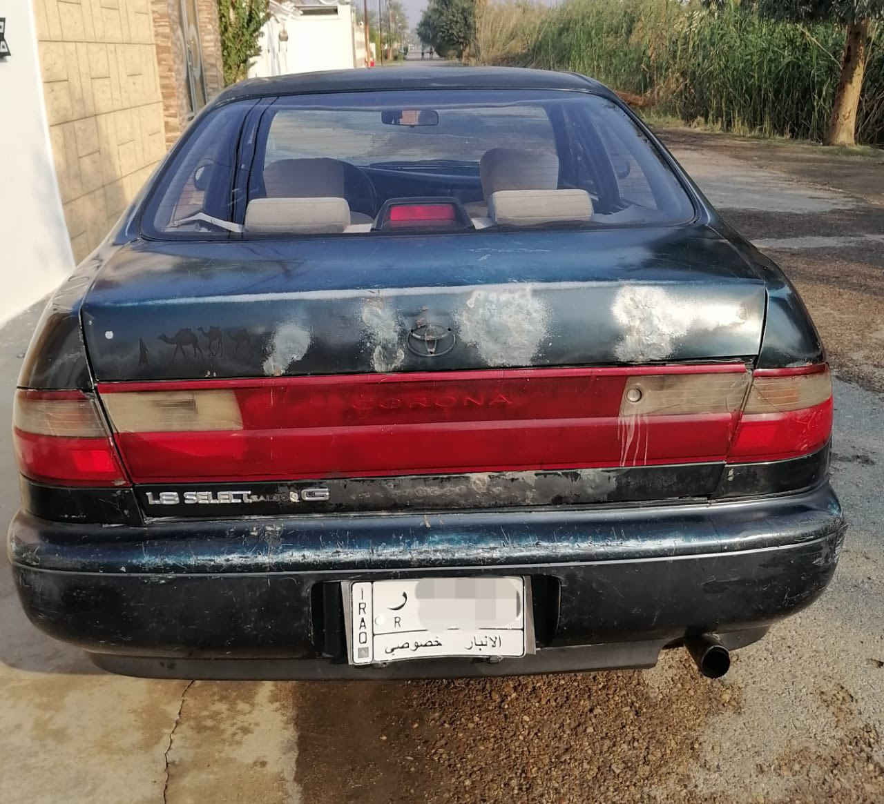 السلام عليكم كرونه موديل 1993 بدون ضربه بيه جراد تخم تاير  المكان جزيرة الخالديه  السعر 43  الاستفسار  ***********
