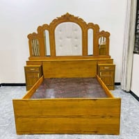 غرفه لوجه صاج طبيعي 4 ملم والداخل 3ملم معاكس ابيض القاعده بلوك ضهر جرج...