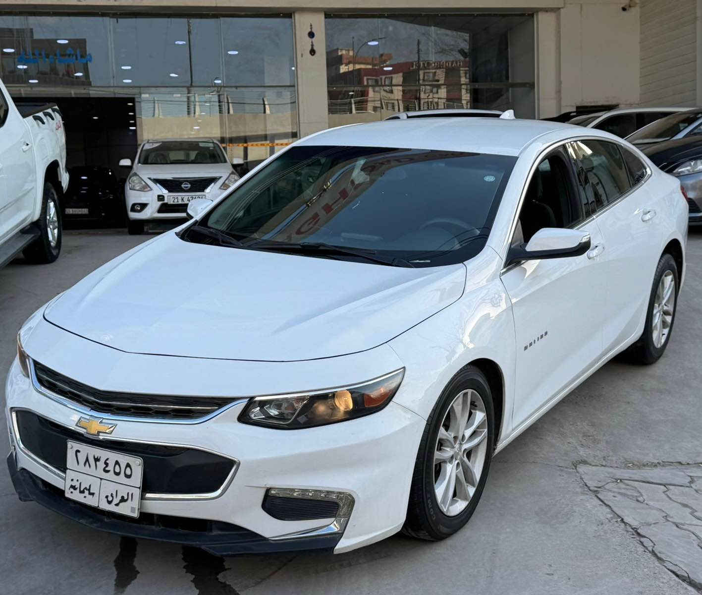 مالیبۆ مۆدێل 2018 رەنگی سپی بەفری

 مواسفات LT کوشن کارەباو شەغال
مەکینەو گێر بەشەرت نە کراوەتەوە بێ عەیبە 
تەنها 77 هەزار رۆشتووە

تەنها یەک بست لە بۆنیدی بۆیاخە بێ ناوگرتن بەشەرت 
رەسمی سۆنەر و لێدرانی دانراوە

بەناوی خۆمانەوەیە  
نرخی 108 وەرەقەیە
*********** السليمانية, العراق
