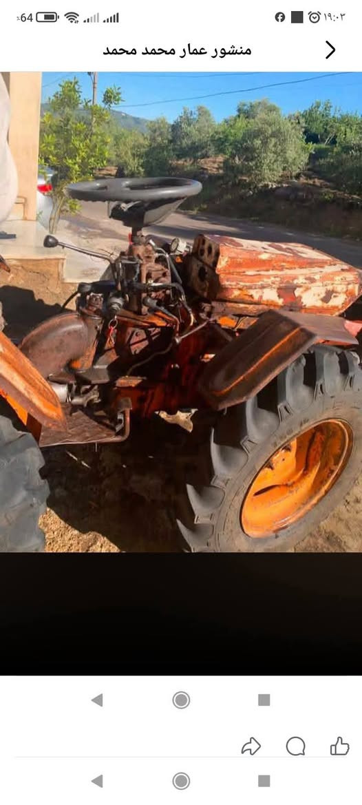 بسم الله وماشاء الله 🙏🙏🙏
🚜تركتور بسكوالي 🚜  ٣٠حصان🚜 ٢سلندر  🚜 محركو نضيف ومنفوض من شهر وخالي الشعر والتبخير والصبلمة 💥 شنجمان وكهربا عالاول♨️ وبطارية جديدة والزيوت مغيرة جديد 💥الدواليب جديدة 🚜التركتور منفوض بالكامل وجاهز عالشغل 💥البيع بعقد ✍️📝مكفول من الدم والحرام والمطالبة 💯 ✔️✔️.
التواجد :  👈غربي حمص - ناحية شين 👉
السعر المطلوب :   ١٩٠٠$ دولار 💲وبازار ناعم  + (عمولة مكتب) 💸💸💲💲💲
التواصل للجادين والمعتمدين ..
الاتصال حصراً📞👈 ٠٩٨٨٢٣٠٨٦٦ 👉
الواتس حصراً📱 👈٠٩٦٦٩٧٢١٦٦ 👉
 أبو عمار ...🙋🙋🙋
 ⚜️⚜️⚜️⚜️⚜️⚜️⚜️⚜️⚜️⚜️⚜️⚜️
_لمن يرغب ببيع أو شراء أي جرار زراعي التواصل معنا على الأرقام المدونة أعلاه .
⚜️⚜️⚜️⚜️⚜️⚜️⚜️⚜️⚜️⚜️⚜️⚜️


**إذا كنت صاحب هذا الإعلان وتريد حذفه لأي سبب، رجاءا أرسل رسالة إلى الدعم الفني**