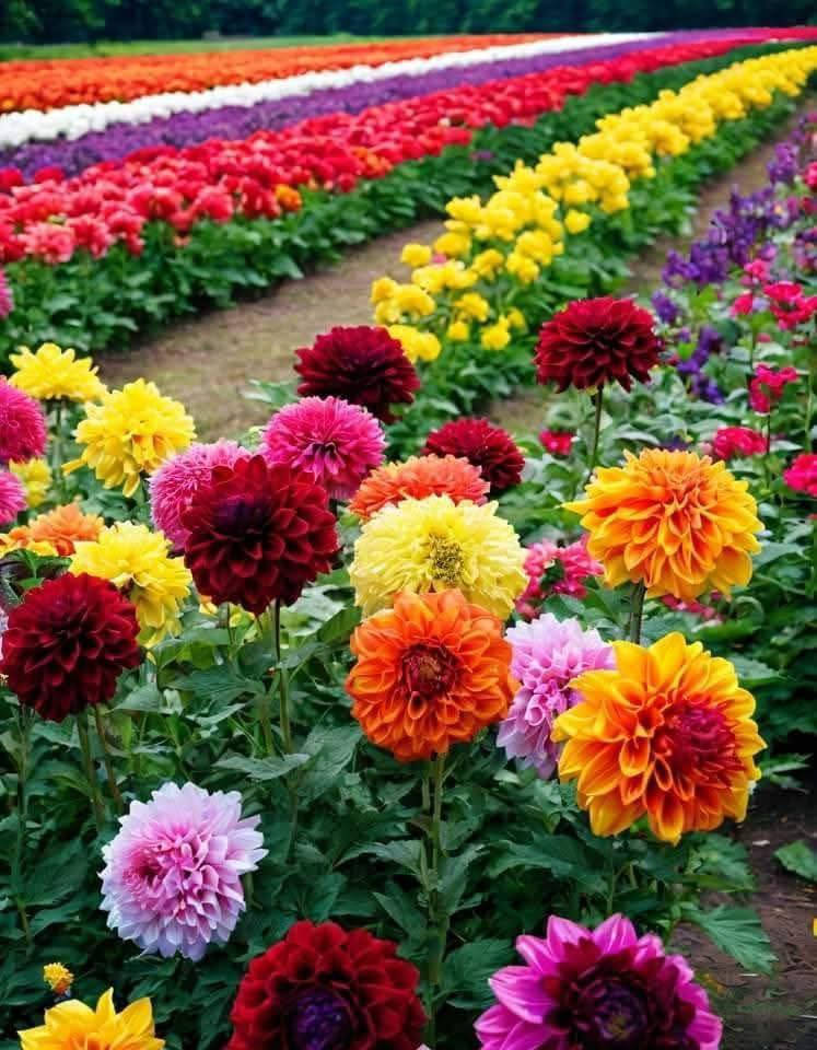 🌸 زهور #الداليا 
هي من أجمل نباتات الزينة المزهرة وأكثرها فخامة وتتميز بأزهارها الكبيرة وألوانها الزاهية والمتنوعة مثل الأحمر والوردي والأصفر والبنفسجي والأبيض 🌺✨
تأتي بأشكال متعددة منها المفردة والممتلئة بالبتلات (تكون الزهرة كثيفه و جذابة جداً ) وبعض الأنواع تكون أزهارها ضخمة جدًا وتعرف باسم “Dinner Plate Dahlia” 😍
الداليا نبات معمر (دائمي) بالأصل لكنه يدخل بمرحلة خمول خلال الشتاء ثم يعود للنمو والتزهير في الربيع والصيف 🩷🌱
تنمو من درنات تشبه البطاطا الصغيرة

#الظروف_الملائمة_للعنايه_بها 
 تحتاج شمس مباشرة 5–6 ساعات يوميًا مع تربة خفيفة جيدة التصريف وري منتظم بدون تغريق 
تستخدم بكثرة في تنسيق الحدائق والأصص والباقات بسبب كثافة أزهارها وجمال ألوانها الساحر 💕

أنتظرونا يتوفر بعد العيد جميع الالوان 

#أزهار_ونباتات_أربيل 🌿 
#معنا_تعلم_الزراعة_من_الصفر 
#نبات_الداليا 🩷😍


**إذا كنت صاحب هذا الإعلان وتريد حذفه لأي سبب، رجاءا أرسل رسالة إلى الدعم الفني**