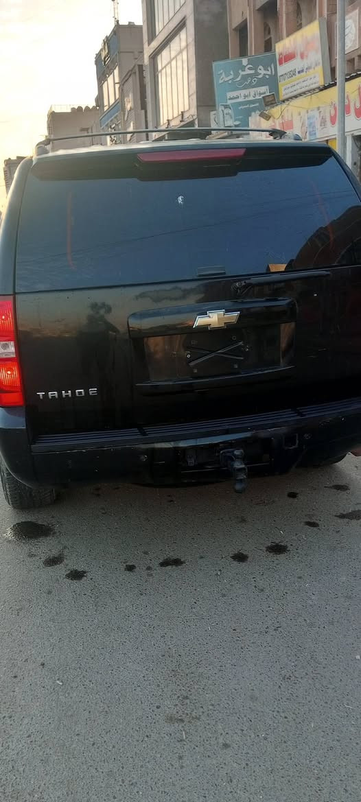 سياره تاهو مقفوله من الجير للماكينه ومن القص 2012 ***********
