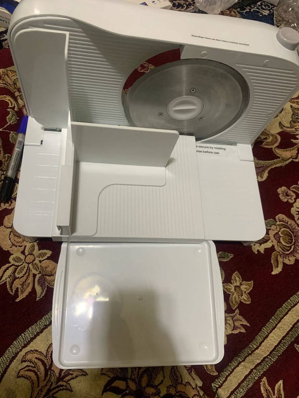 مثرامة لحم شرائح 
السعر ٢٠


**إذا كنت صاحب هذا الإعلان وتريد حذفه لأي سبب، رجاءا أرسل رسالة إلى الدعم الفني**