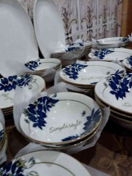 الف رحمه على روح امه وابو الي يعلقلي مصدر رزقي الوحيد 

سيت فرفوري 
 العدد50قطعه  مكوناته
12ماعون تمن
12ماعون حلاوة
 12 كاسه مركة 
 12 كاسة طرشي 
 2  بلم 
  توصيل مجاني جميع المحافظات 
 للحجز خاص او ع واتس اب *********** كركوك
