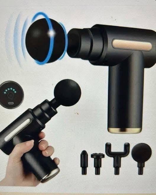 جهاز تدليك العضلات MASSAGE GUN💫
مسدس التدليك يعطيك تجربة راحه مش حتندم عليها
المميزات 💫
يوجد به 6سرعات لقوه التدليك مع مؤشر لمعرفه شحن البطاريه💫
يأتي جهاز التدليك بمدخل ووصله خاصه لشحن💫
يأتي مع 4ملحقات قابله للتركيب والفك💫
_1راس الكره:يستخدم لعضلات الجسم الكبيره متل الفخذ💫
-2راس حرف U:يستخدم اللعمود الفقري والرقبه 💫
3-راس الرصاصه :يستخدم بشكل أساسي المفاصل💫
4-راس المسطح :مناسب لجميع اجزاء💫
متوفر لدينا الدفع ببطاقة تداول والبطاقة المصرفية و موبي كاش 💳
سعر ب 9 فقط 

_______________
✴️يتوفر توصيل لكافة محافظات العراق 🚙🚙
___________________ 
#العنــــوان... 

#بابل المدحتية.  خلف مجمع الوارث الطبي 
مقابل  كورمتك ابو أمونه 
قرب عيادة دكتورة هدى 
متابعة البيج فضلا وليس امرا 
https://www.facebook.com/share/16oRvZxHUu/


**إذا كنت صاحب هذا الإعلان وتريد حذفه لأي سبب، رجاءا أرسل رسالة إلى الدعم الفني**