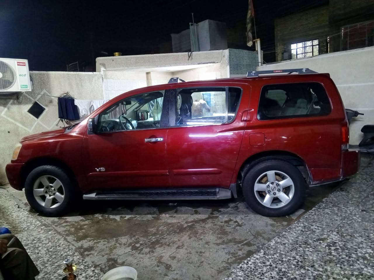 السلام عليكم للبيع سياره ارماده موديل 2007باسمي نظيفه تبريد شغال بيه صبغ جاملغ وبنيد اثر جراد رقم بغداد السعر ب80وبيهه مجال هذا رقمي ***********مكاني بغداد الحسينيه
