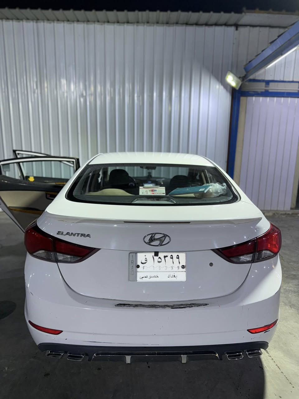 النترا خليجي نظافة ٩٠٪؜ كما موضح بالصور عدكم 
فول عده بصمه داخل صاج 
موديل 16
المحرك 2000
تخم تاير 
الحدادية نظافة ٨٠٪؜
ماشيه 235000 قابله للزياده 
المحرك مجفت 
بية ضربة باب خلف السائق ونفسة معمرة ومصبوغة 
العنوان بغداد مجمع بسمايه 
السعر ب ( ١٢٥ ) $ قابل للتفاوض
***********
