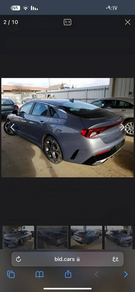 السلام عليكم كي 5 موديل 22 السياره كلين بامريكا وبلعراق صفحه السايق مكينه وكير كفاله شواصي لغود كفاله موصفات السياره فول عدا الفتحه ماشيه 37 الف رقم بغداد انكليزي  بسمي مكاني مدينه الصدر الكياره سعرهة 135 وبيهة مجال ***********
