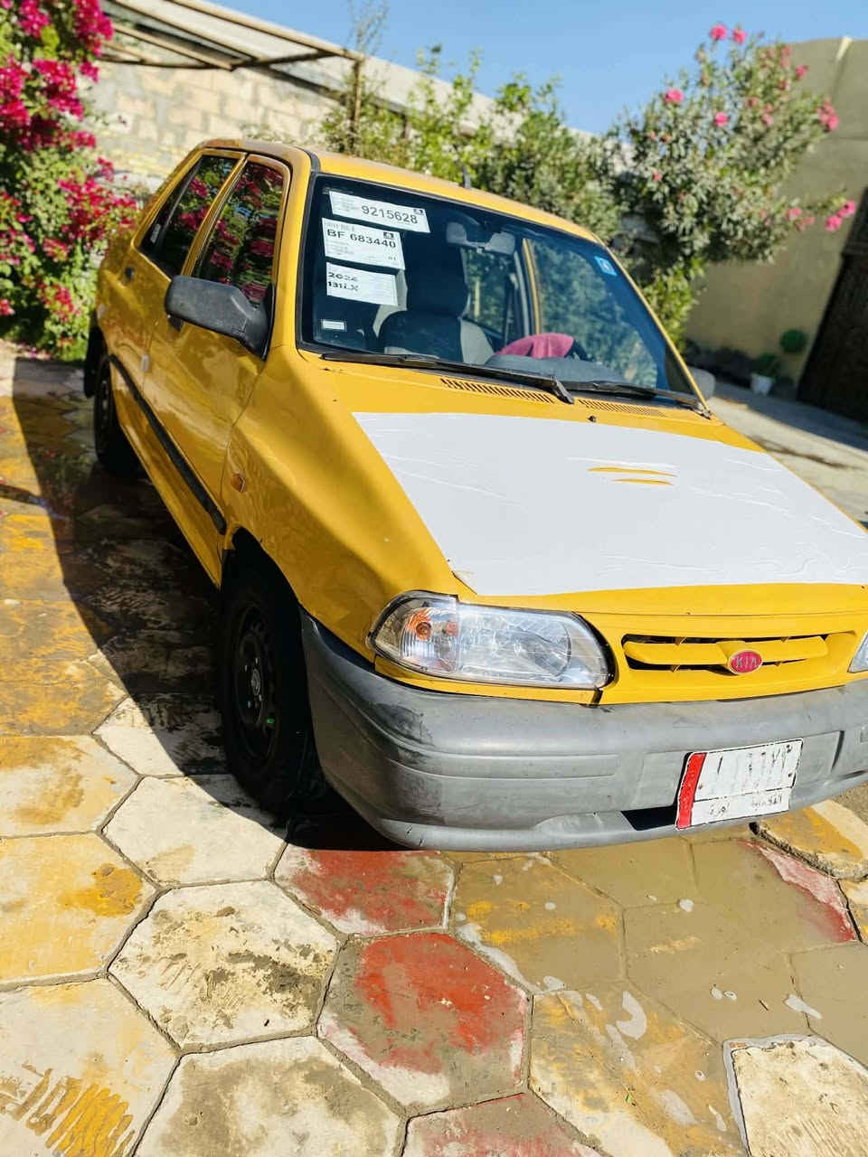 السلام عليكم
سايبا للبيع 2016 رقم قادسيه مصفره هيئه وغرامات  مابيها لاضربه ولا تبديل مكينه كير حداديه تخم تاير كهربائيات كله جاهزه سعرها 32 وبيها مجال قليل للاستفسار ***********
