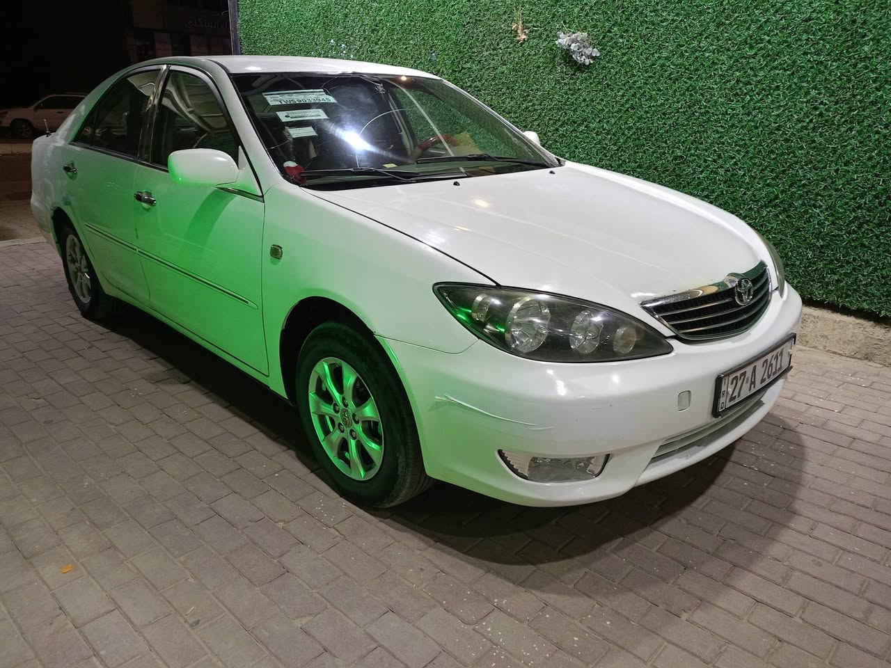 سلام عليكم كامري 2005 خليجي مكفولة من الضربه بيه صبغات قليلة سنويه ل 30 بأسمي تخم تاير جديد حدادية جديدة مكينة كير كلا جديد سعر 105 وبيه مجال بسيط للاستفسار علا الرقم ***********

