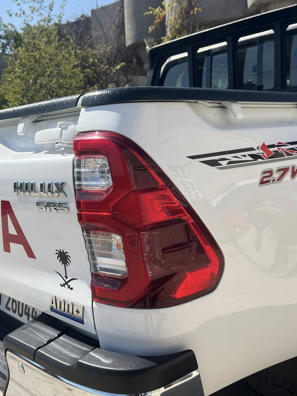 للبيع تيوته تيوته هايلوكس كفاله عامه 
موديل 2024
ماشيه 50الف 
قطعتين تبريد 
تبريد كشنات 
شحن لاسلكي 
كير عادي 
سبير ما نازل 
رقمً اربيل 
جاهزه دوشمه 
العنوان واسط صويره ناحيه الشحيميه 
اتصال واستفسار  ***********
