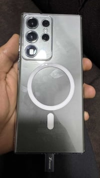 S23ultraذاكرة 256 725وبيه مجال  شرق اوسط ضمان شركة جبال دبل شريحة 0751...