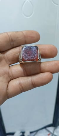 عقيق يماني • مخطوط • صنعة يدوية